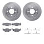 Dynamic Friction 6612-74014 Rotor Kit