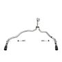 CORSA Performance 21143BLK Corsa 2021-2024 Ford F-150 Regular Cab/6.5in Bed 5.0L V8 Xtreme Cat-Back Dual Rear Exit-Black PVD