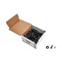 ALLSTAR PERFORMANCE ALL18629-50 Countersunk Bolts 1/4in w/ 3/4in Washer Blk 50pk