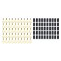 QUICKCAR RACING PRODUCTS QRP57-460-50 Ring Terminal 1/4in 18- 22 Ga w/Heat Shrink 50pk