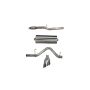 CORSA Performance 21030 Corsa 2019-24 Chevy Silverado 5.3L Crew Cab Short Bed Sport Cat-Back Dual Rear Exit w/ Polished Tips
