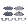 PowerStop 17-1308 PowerStop - Z17 Low-Dust Ceramic Brake Pads with Hardware