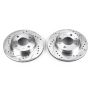PowerStop JBR753XPR PowerStop Evolution Performance Drilled, Slotted & Plated Brake Rotor Pair