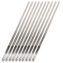 Design Engineering 10213 SS Posi Locking Ties 12mm x 20in 10pk
