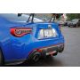 Perrin Subaru BRZ/Scion FR-S/Toyota 86 Tow Hook Kit (Rear) - Red