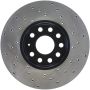 Stoptech 128.33110R 05-10 VW Jetta (Exc Wagon) / 09-10 Jetta Wagon / 07-10 Rabbit Drilled Right Front Rotor