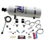 Nitrous Express 20215-15 GM EFI DUAL NOZZLE (100-300HP) WITH 15LB BOTTLE