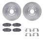 Dynamic Friction 6512-59376 Rotor Kit