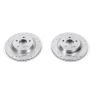 PowerStop EBR1051XPR PowerStop Evolution Performance Drilled, Slotted & Plated Brake Rotor Pair
