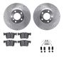 Dynamic Friction 7612-31100 Rotor Kit