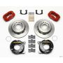 Wilwood 140-9791-R Forged Dynalite P/S Park Brake Kit Red New Big Ford 2.50in Offset Front Caliper Mount