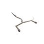 Injen SES1572TT 16-20 Honda Civic 1.5L Turbo 4Cyl (Sedan) 63mm SS Cat-Back Exhaust w/ Dual Burnt Titanium Tips