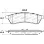 Stoptech 308.10300 Street Brake Pads