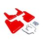 Rally Armor MF31-UR-RD/WH Red Mud Flap/White Logo
