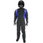 K1 RACEGEAR K1R20-PRY-NG-7XS Suit Precision II 7X- Small Black/Grey