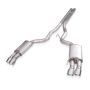Stainless Works M18CBHPC 18+ Ford Mustang GT Redline H-Pipe Performance Connect Cat-Back Exhaust