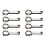 EAGLE EAGCRS65353D2000 BBC 4340 Forged H-Beam Rods 6.535 w/ARP2000