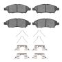 Dynamic Friction 1551-1592-01 Brake Pad Kt