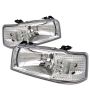 SPYDER 5012500 Crystal Headlights - Chrome