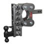 GEN-Y Hitch GH-1826 Gen-Y The Boss Torsion-Flex 3in Shank 12in Drop 21K Hitch w/GH-061 Dual-Ball/GH-062 Pintle Lock