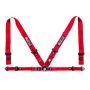 Sparco Belt 4Pt 3in/2in Competition Harness - Red