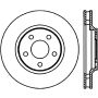 StopTech 98-02 Chevrolet Camaro / Pontiac Firebird/Trans Am Slotted & Drilled Front Left Rotor