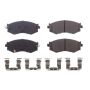 PowerStop 17-485 PowerStop - Z17 Low-Dust Ceramic Brake Pads with Hardware