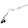 AWE Tuning 3015-23208 4th Gen GM 1500 5.3L 0FG Catback Dual Side Exit (Flat Bumper) - Diamond Tips
