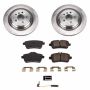 PowerStop KOE7448 OE Stock Replacement Low-Dust Ceramic Brake Pad and Rotor Kit