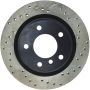 Stoptech 128.34078L 06 BMW 325 Series / 07-09 BMW 328 Series Drilled Left Rear Rotor