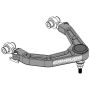 Camburg CAM-110233-RED Ford Raptor 17-23 KINETIK V2 Performance Billet Uniball Upper Arms (Red)