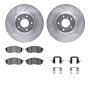 Dynamic Friction 7512-67057 Rotor Kit