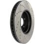 Stoptech 127.33136R Slotted & Drilled Sport Brake Rotor