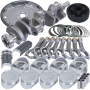 Eagle B16005ES040 Ford 302 Balanced Rotating Assembly Kit w/ 164 Tooth Flywheel