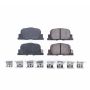 PowerStop 17-835 PowerStop - Z17 Low-Dust Ceramic Brake Pads with Hardware