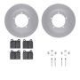 Dynamic Friction 4512-02030 Rotor Kit
