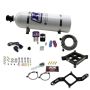 Nitrous Express 63940-15 SINGLE ENTRY CROSSBAR RNC .178 250-650HP (4150 FLANGE) W/15LB BOTTLE