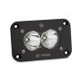 Baja Designs 481001 S2 Pro Black Flush Mount LED Auxiliary Light Pod