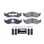PowerStop Z23-477 PowerStop - Z23 Daily Driver Carbon-Fiber Ceramic Brake Pads with Hardware Kit