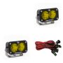 Baja Designs 487816 S2 Pro Black LED Auxiliary Light Pod Pair