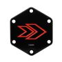 NRG Engraved Arrow Horn Delete Button-RED