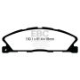 EBC Brakes UD16111 Ultimax OEM Replacement Brake Pads