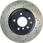 Stoptech 128.34072R Drilled Sport Brake Rotor