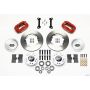 Wilwood 140-11012-R Forged Dynalite Front Kit 11.00in Red 82-92 Camaro//Firebird