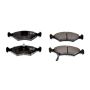 PowerStop 16-649 PowerStop - Z16 Low-Dust Ceramic Brake Pads