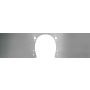 ALLSTAR PERFORMANCE ALL38120 Motor Plate SBC Front