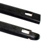 Westin 2007-2013 Chevy Silv 1500 Crew/Extended Cab 5.8 ft Bed Wade Bedcaps Ribbed w/Holes - Black