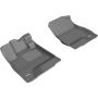 3D MAXpider 2018-2019 Honda Clarity Plug-in Hybrid Kagu 1st Row Floormat - Gray