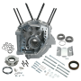 S&S Cycle 106-4043A 99-06 BT 4-18in Bore Crankcase - Silver