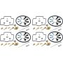 All Balls Racing 26-1631 97-07 Yamaha YZF600R Carburetor Rebuild Kit